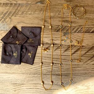 Large lot of gently used Julie Vos jewelry
